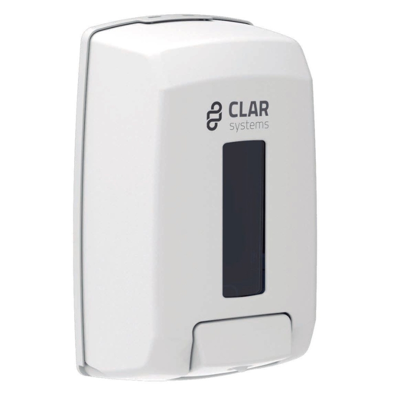 DISTRIBUTEUR DE SAVON 1.1L BLANC- CLAR SYSTEM